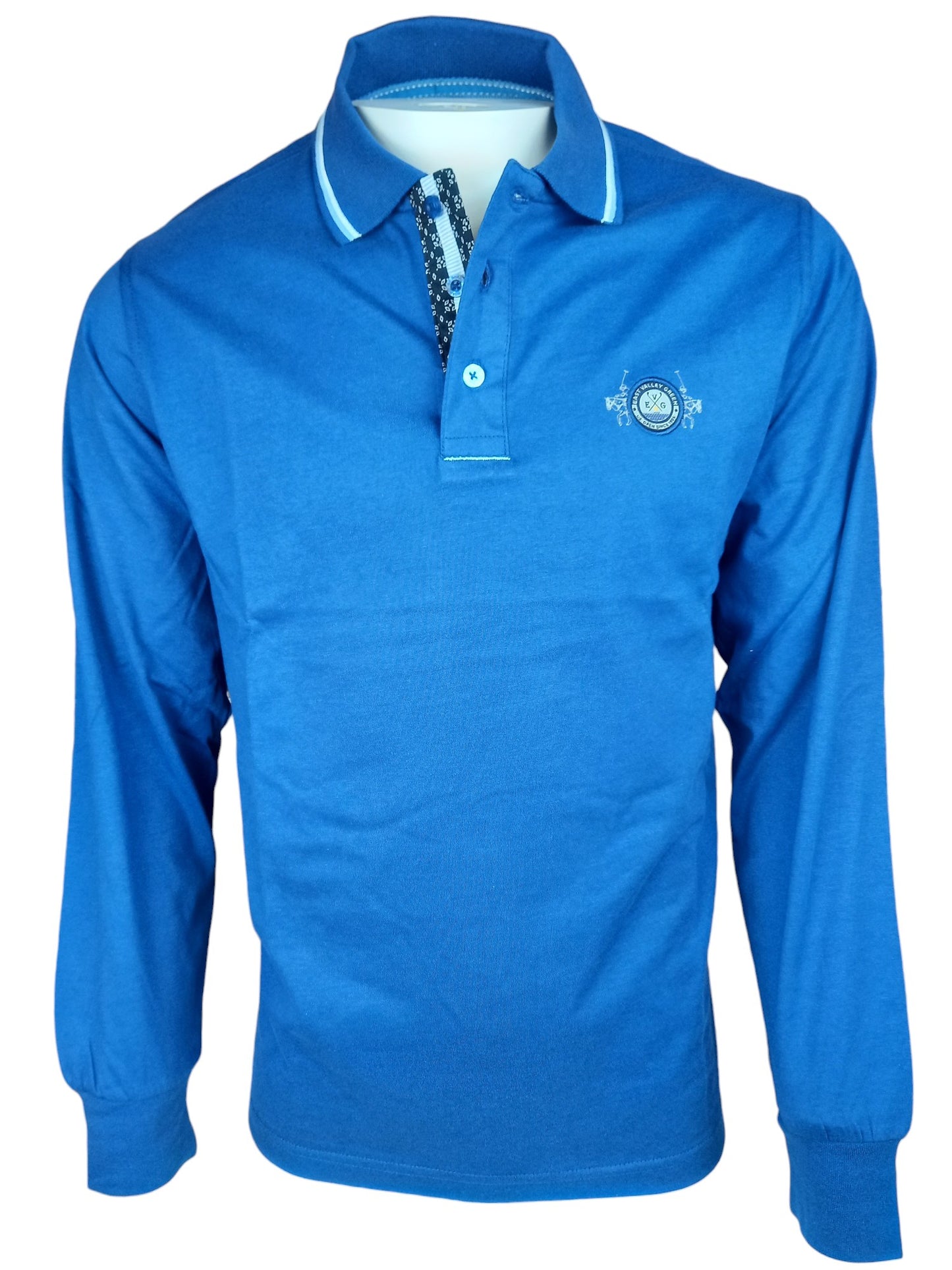 Polo tendenza M/L Oltremare (Bluette)