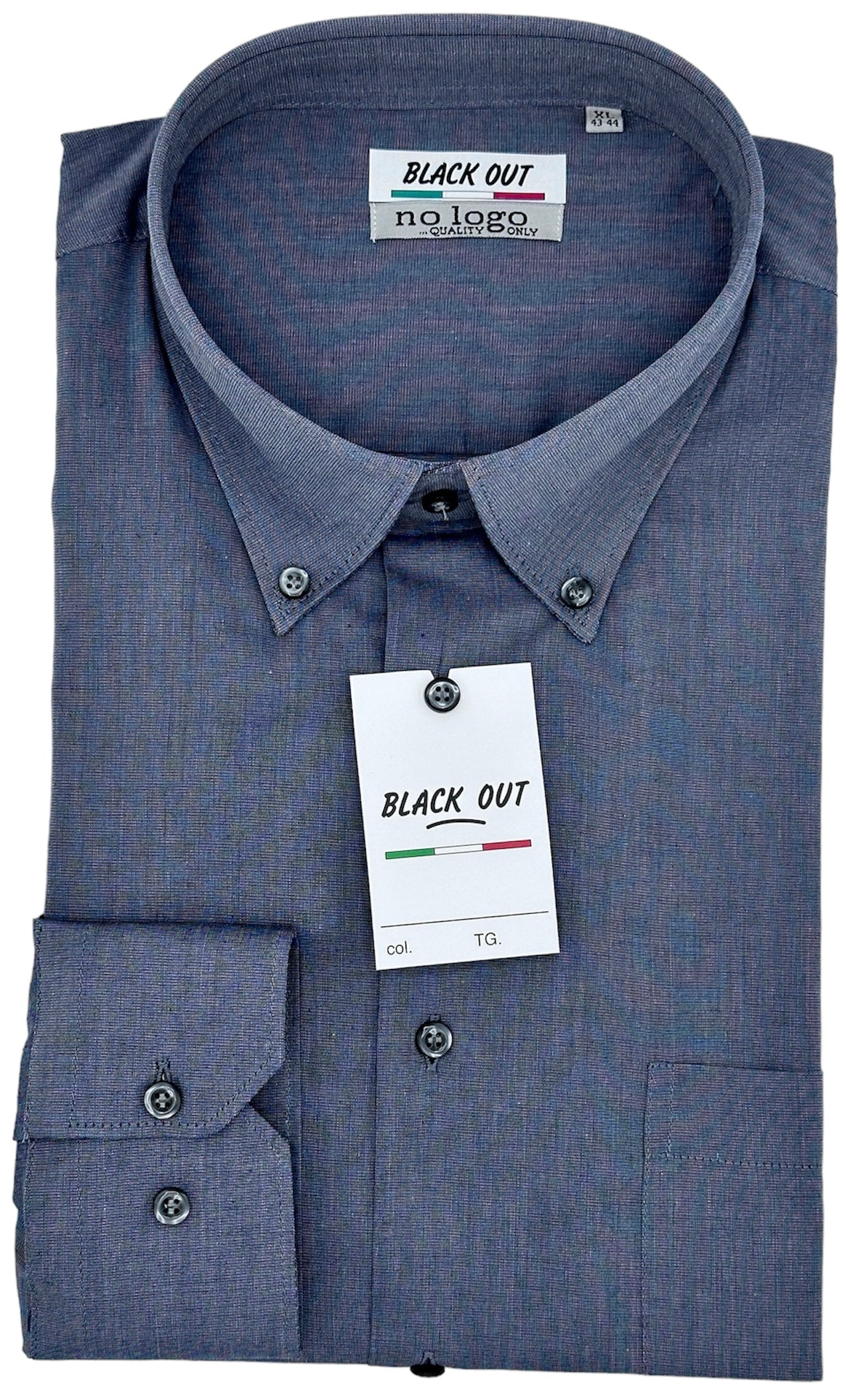 Camicia Fila fil Grigio Scuro (5129)