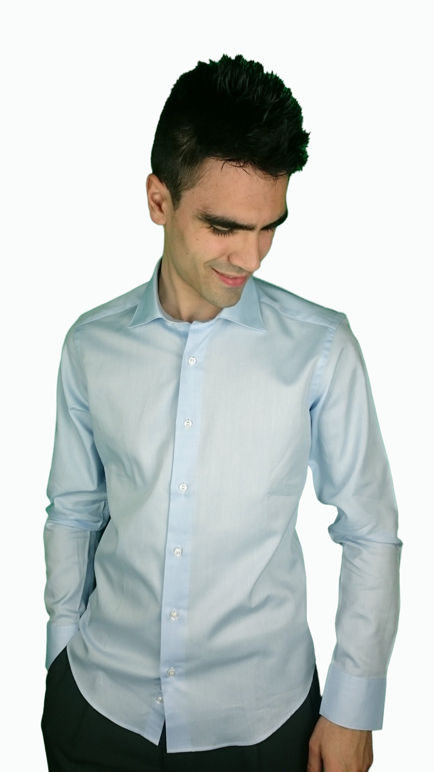 Camicia Armagh Azzurro