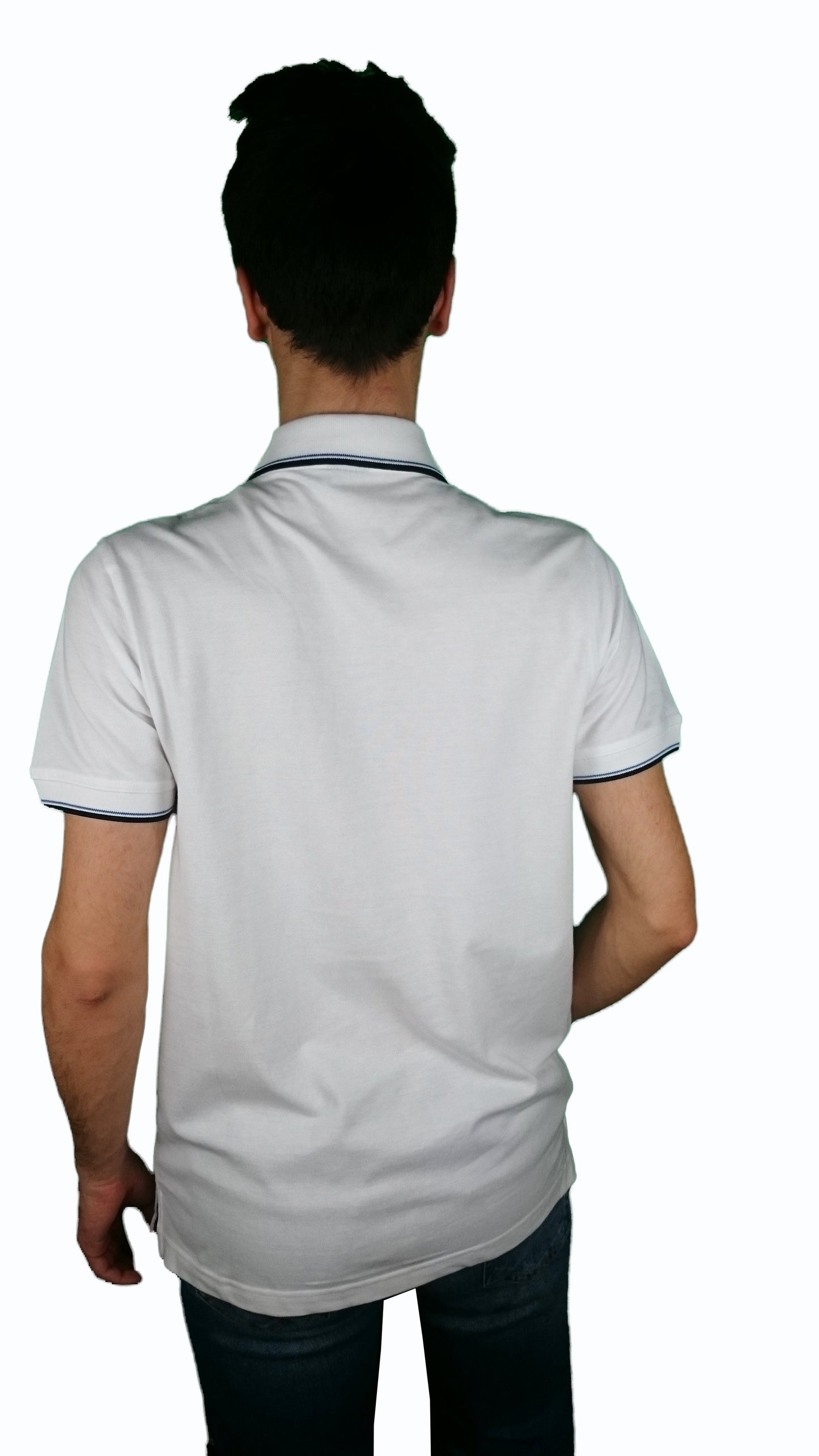 Polo con Taschino 9006 Bianco
