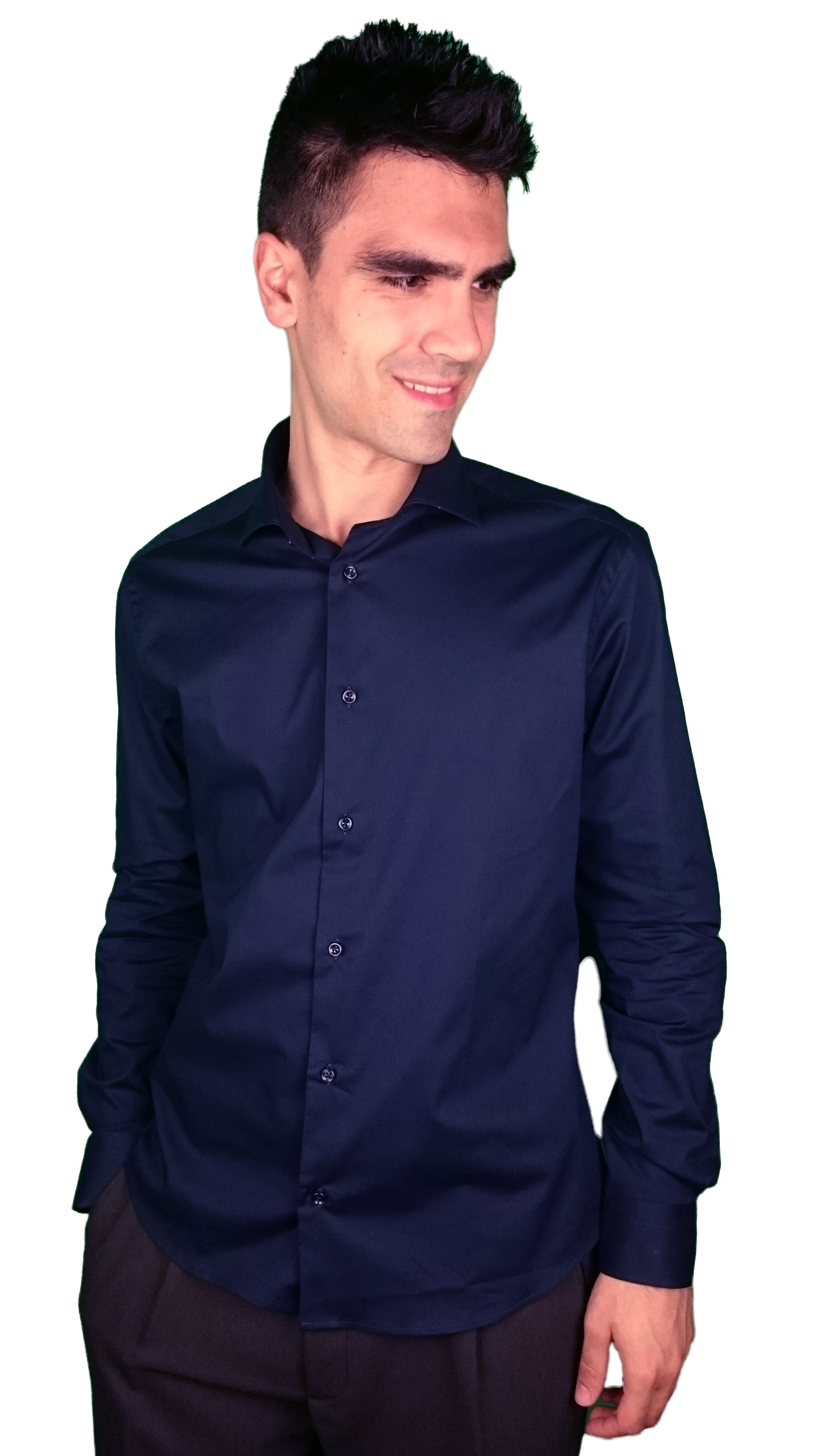 Camicia Slim Fit Blu