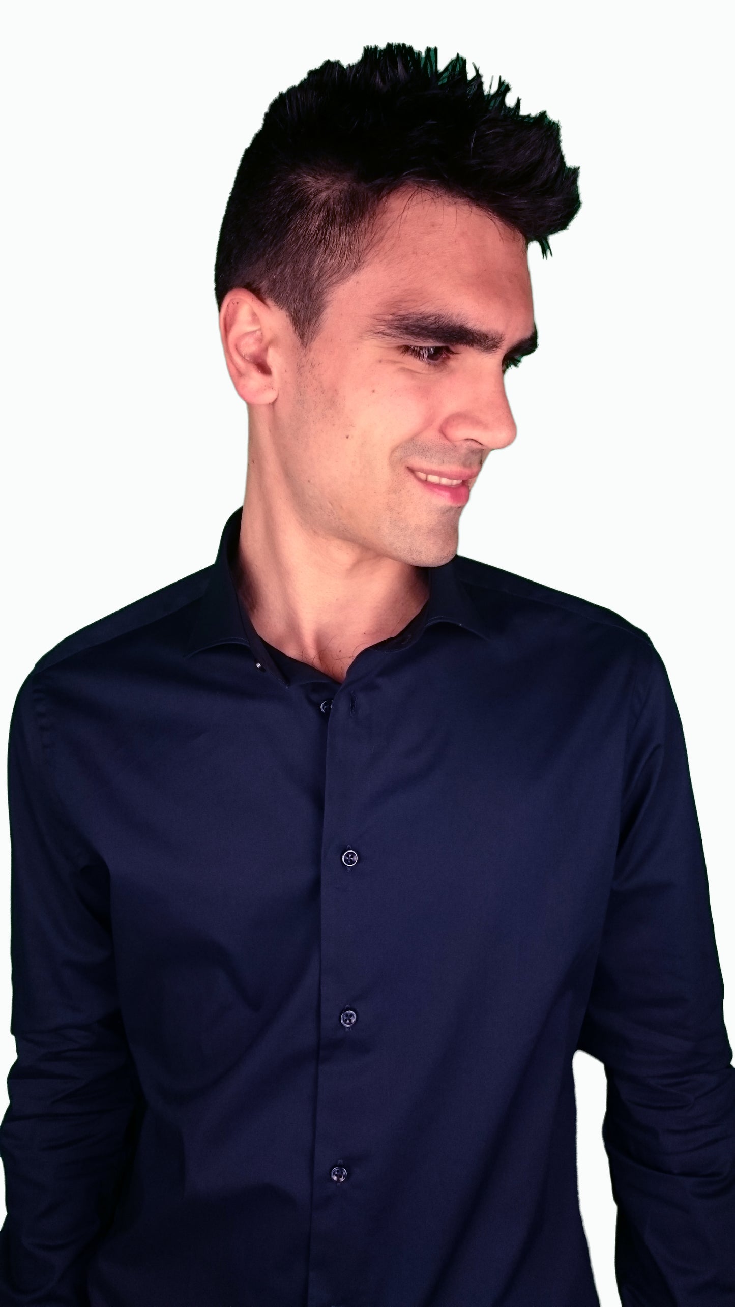 Camicia Slim Fit Blu