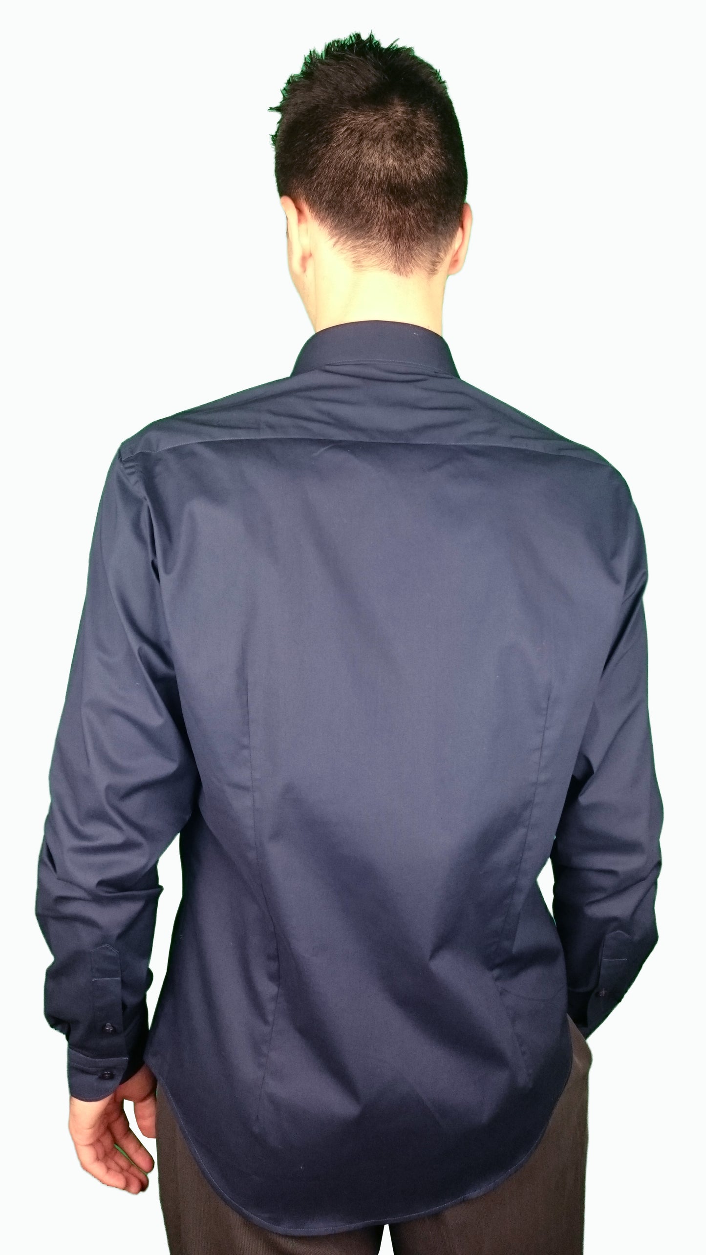 Camicia Slim Fit Blu