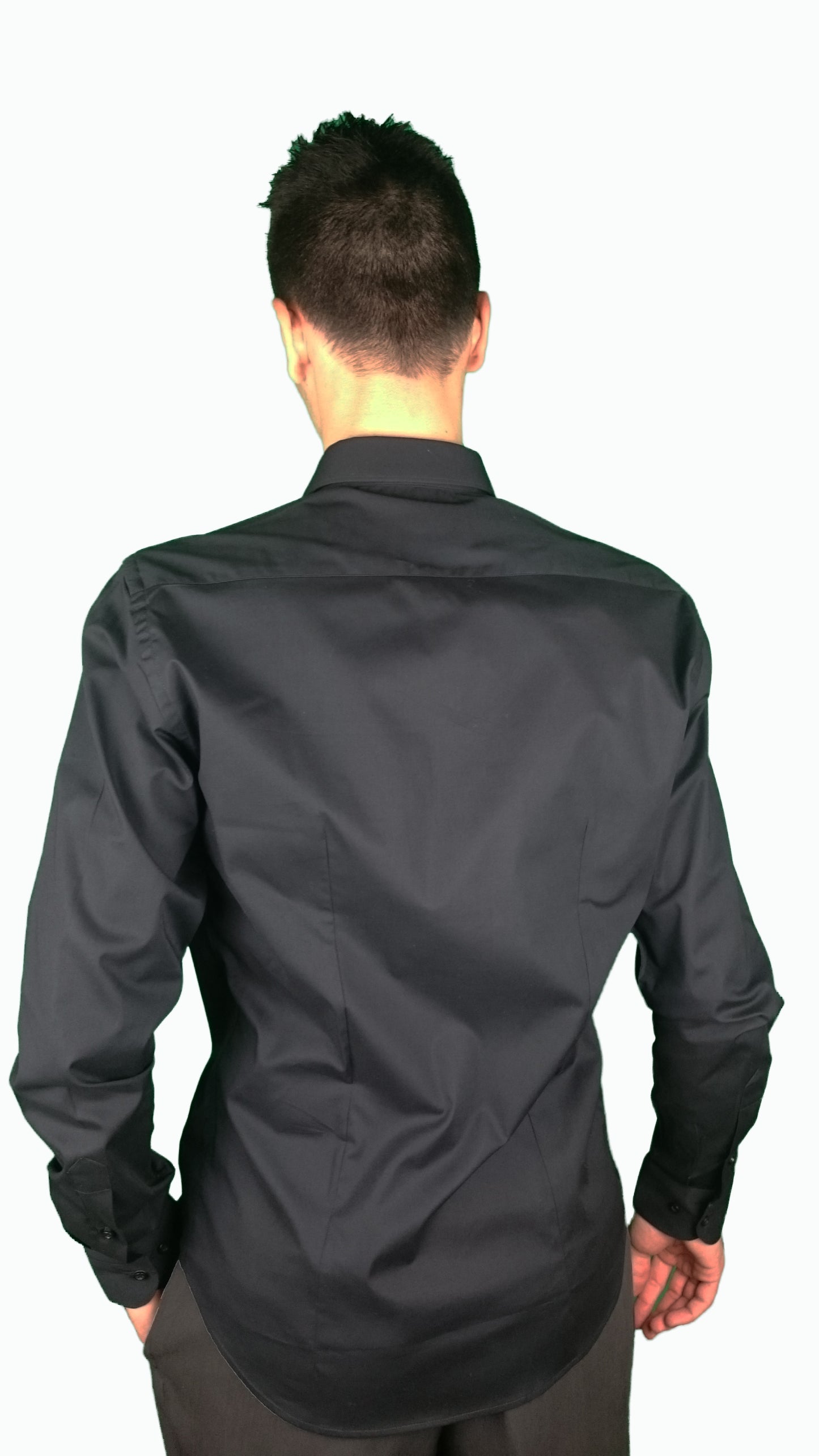 Camicia Slim Fit Nero