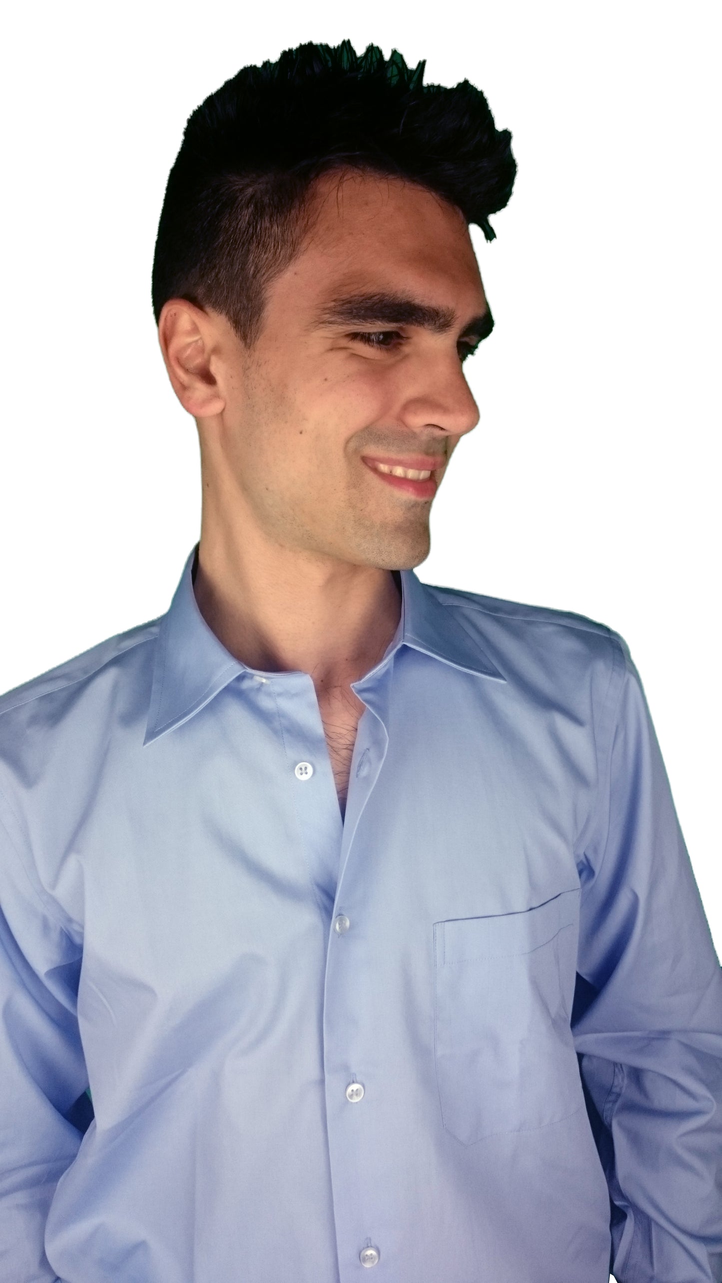 Popeline Azzurro