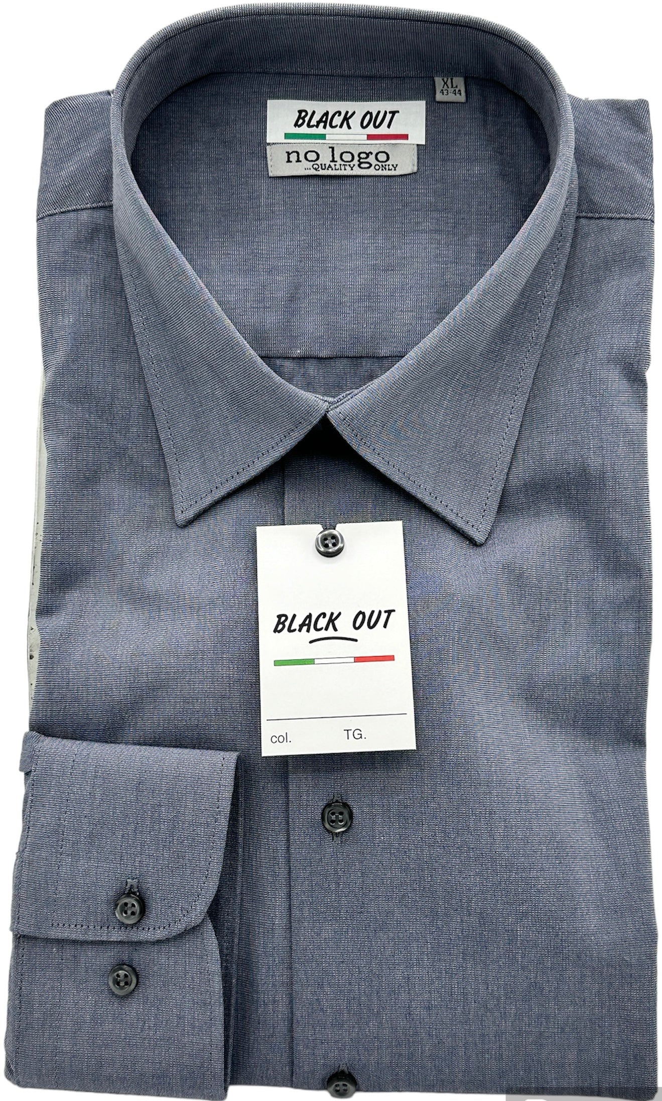 Camicia Fila fil Grigio Scuro (5155)