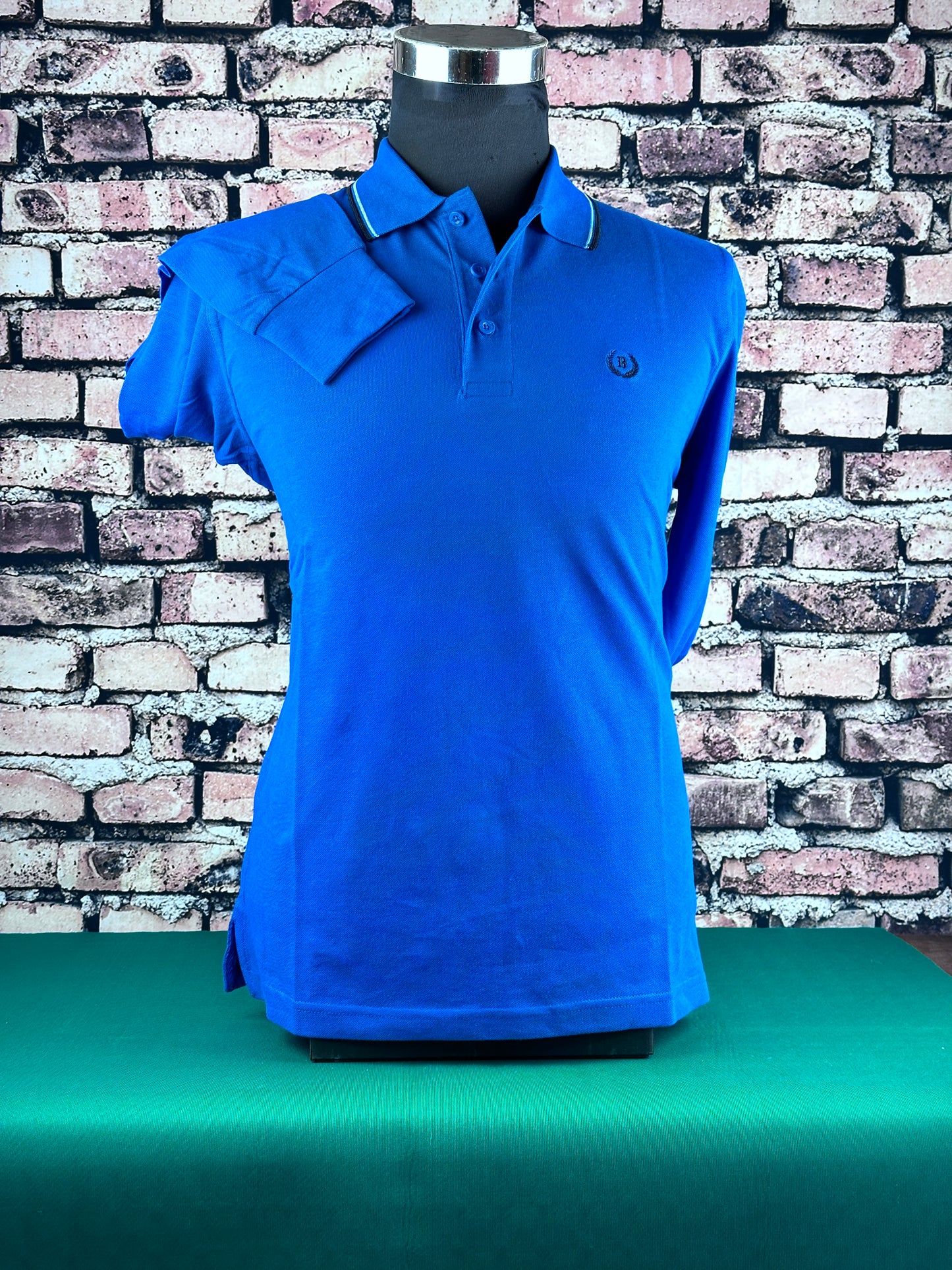 Polo BE BOARD Manica Lunga 9004 Bluette