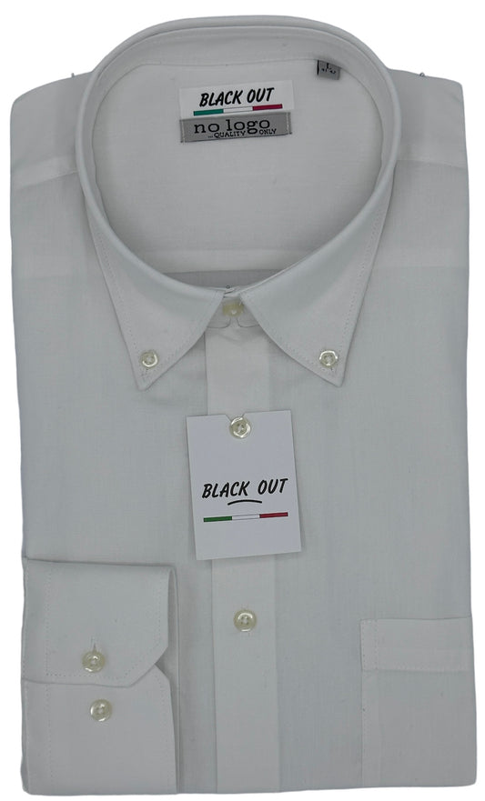 Camicia bianca collo con bottoni Giglio 5129 col. 100