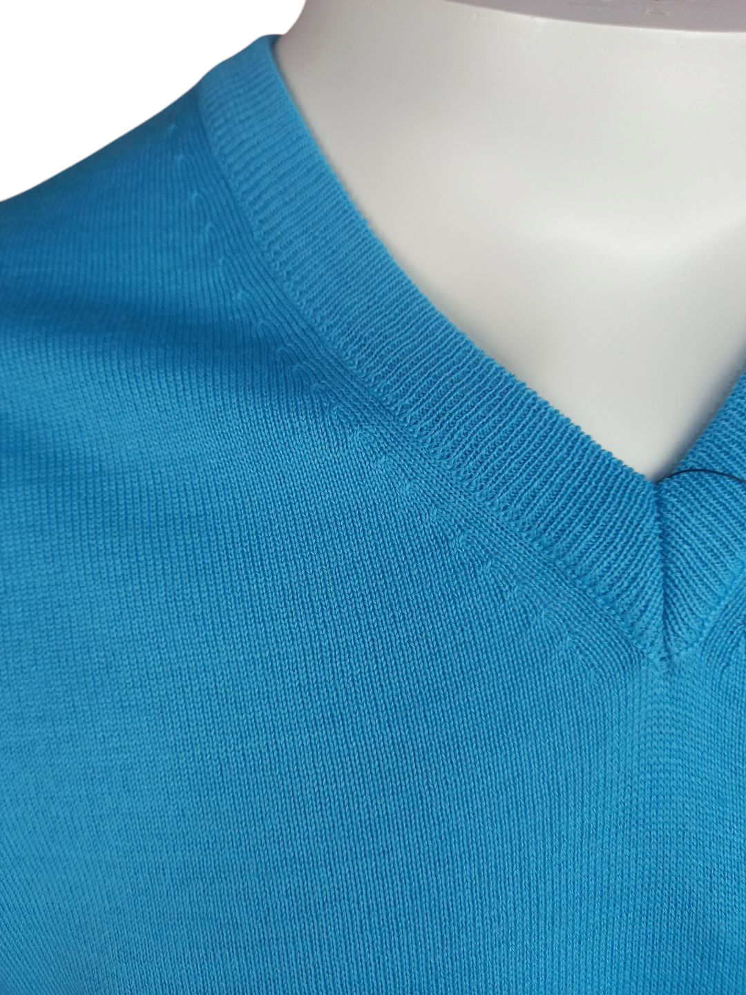 Pullover Scollo V Turchese (Nice) col. 07