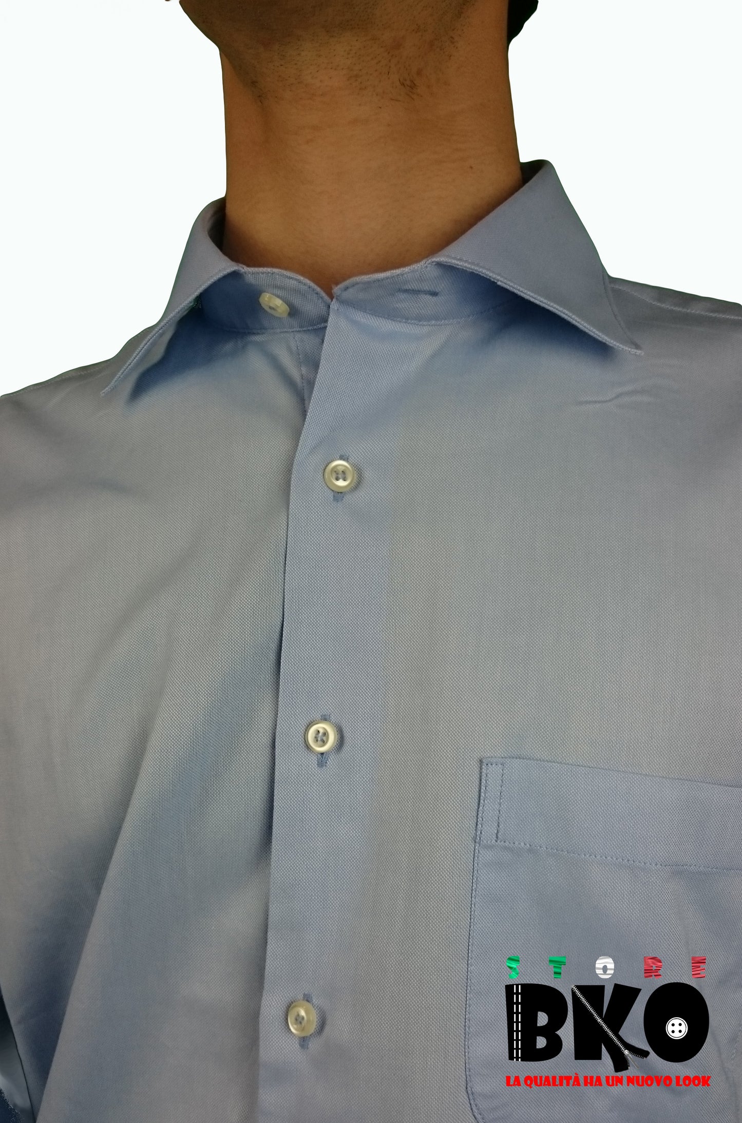 Camicia Oxford Azzurro