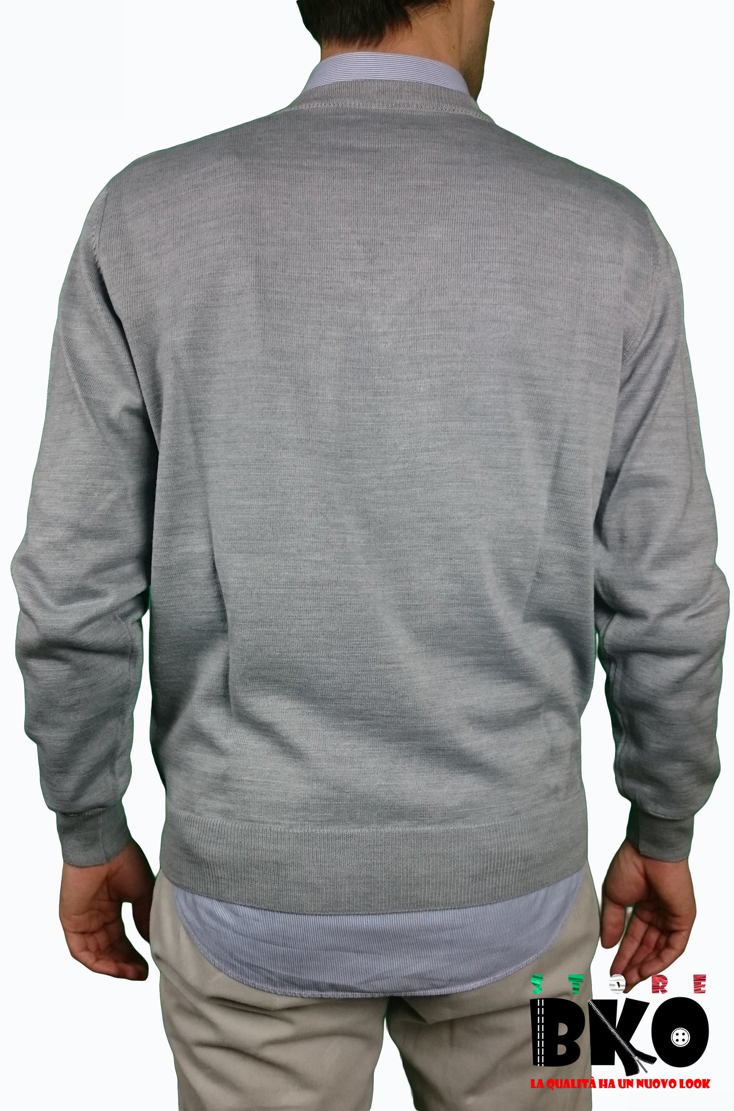 Pullover Grigio Chiaro (Inox)
