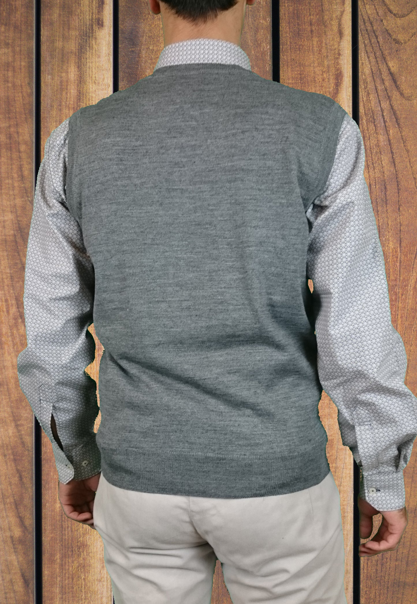 Gilet Grigio Scuro