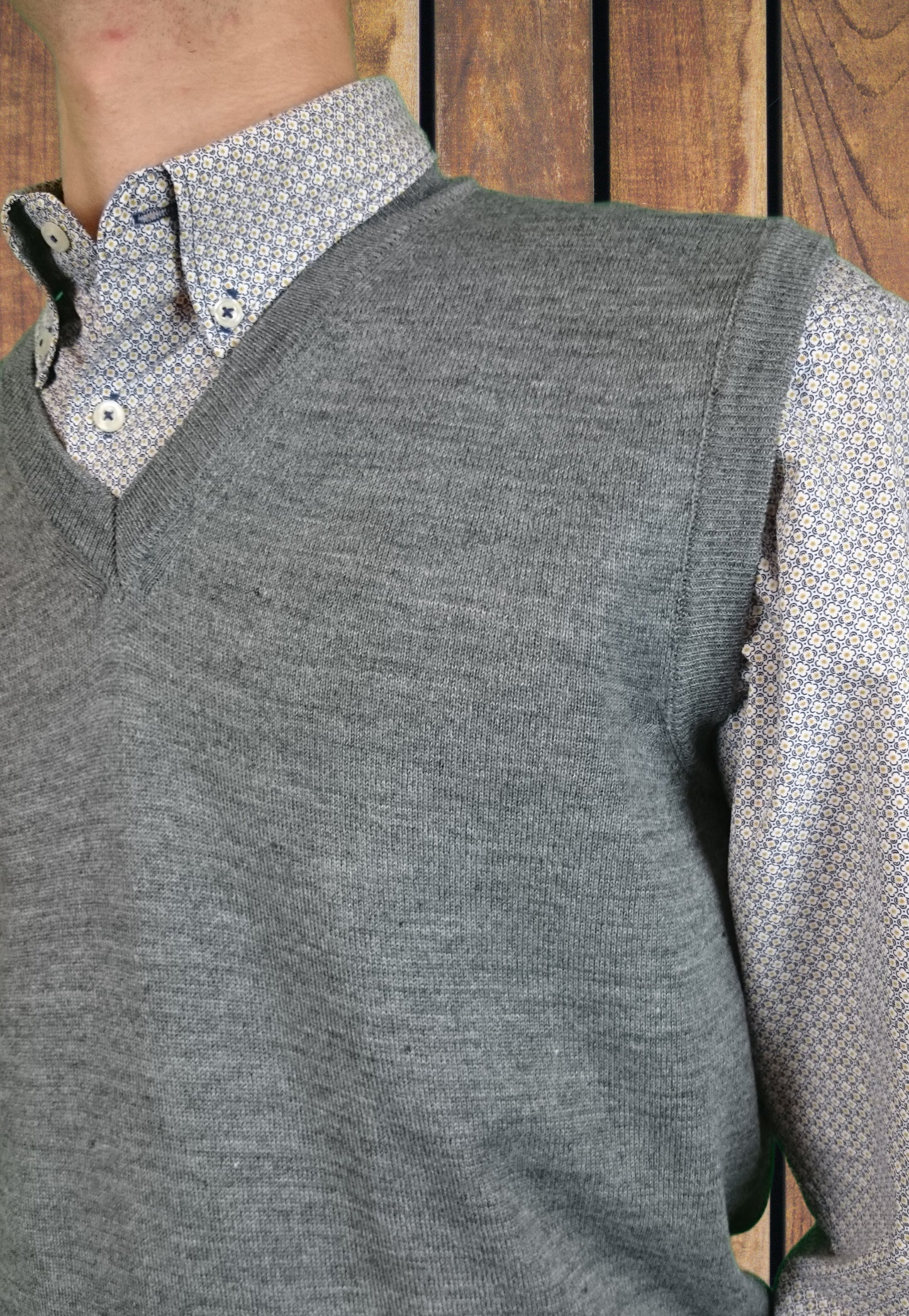 Gilet Grigio Scuro