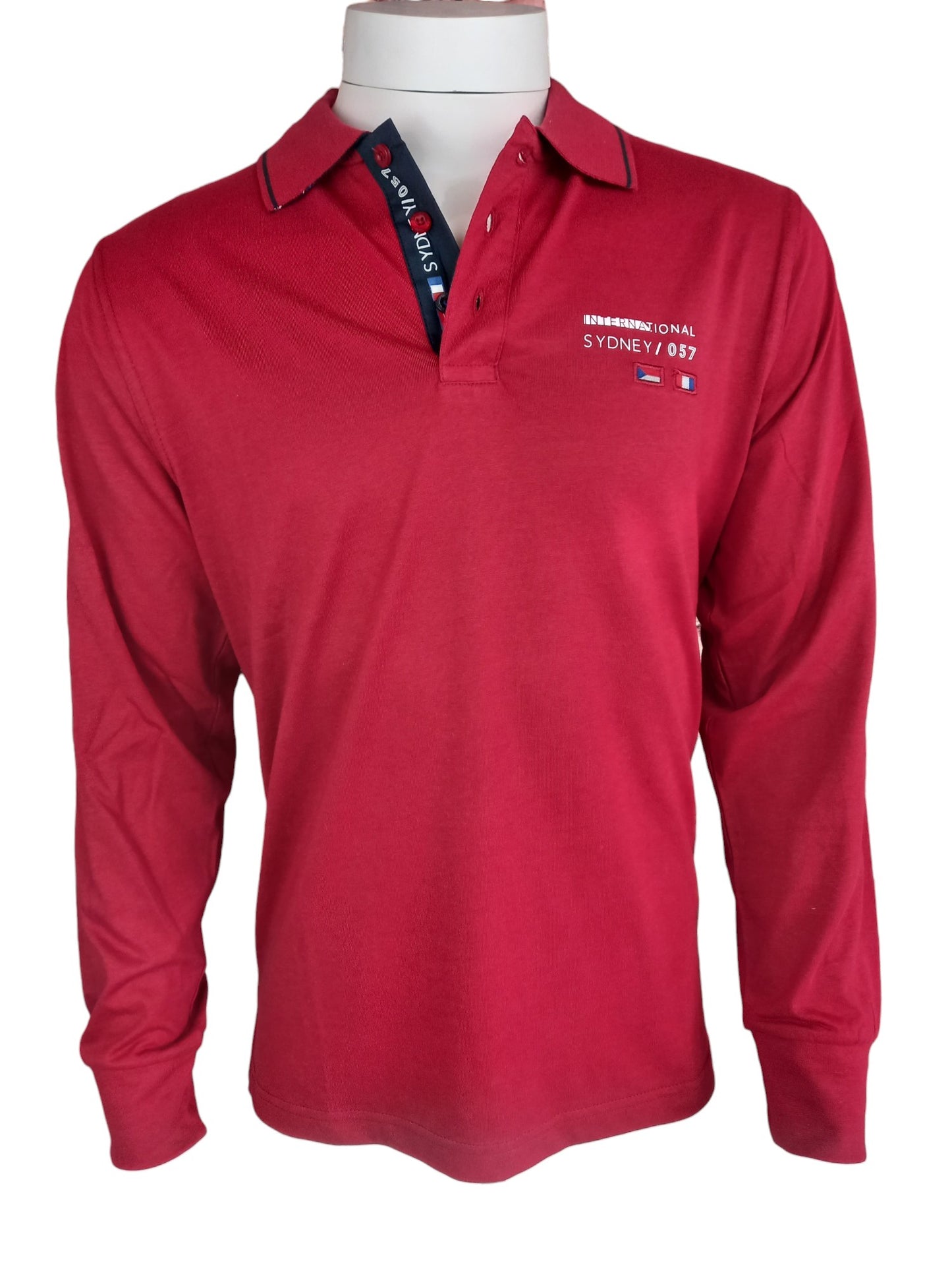 Polo tendenza M/L Rosso India