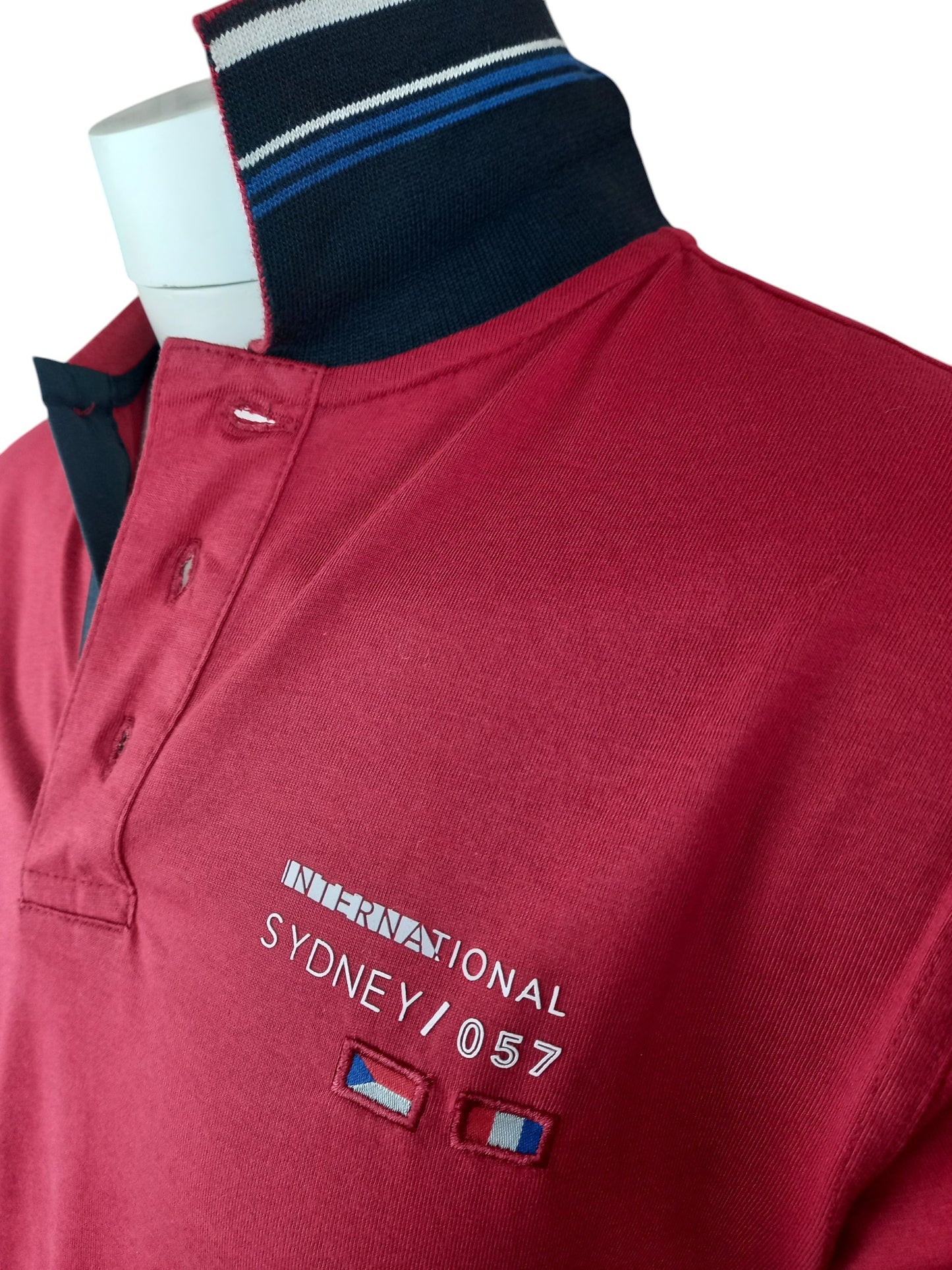 Polo tendenza M/L Rosso India