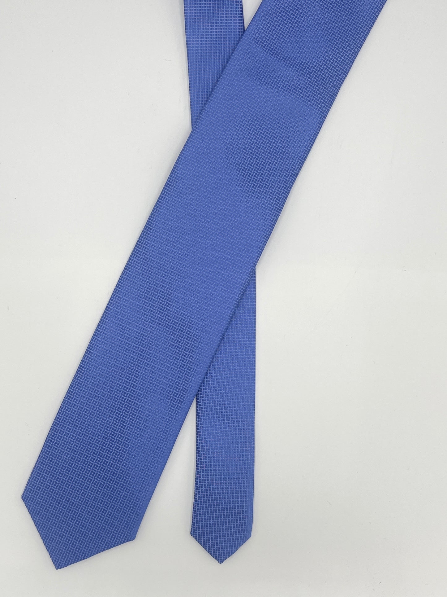 Cravatta Tinta Unita Azzurra
