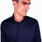 Camicia Slim Fit Blu