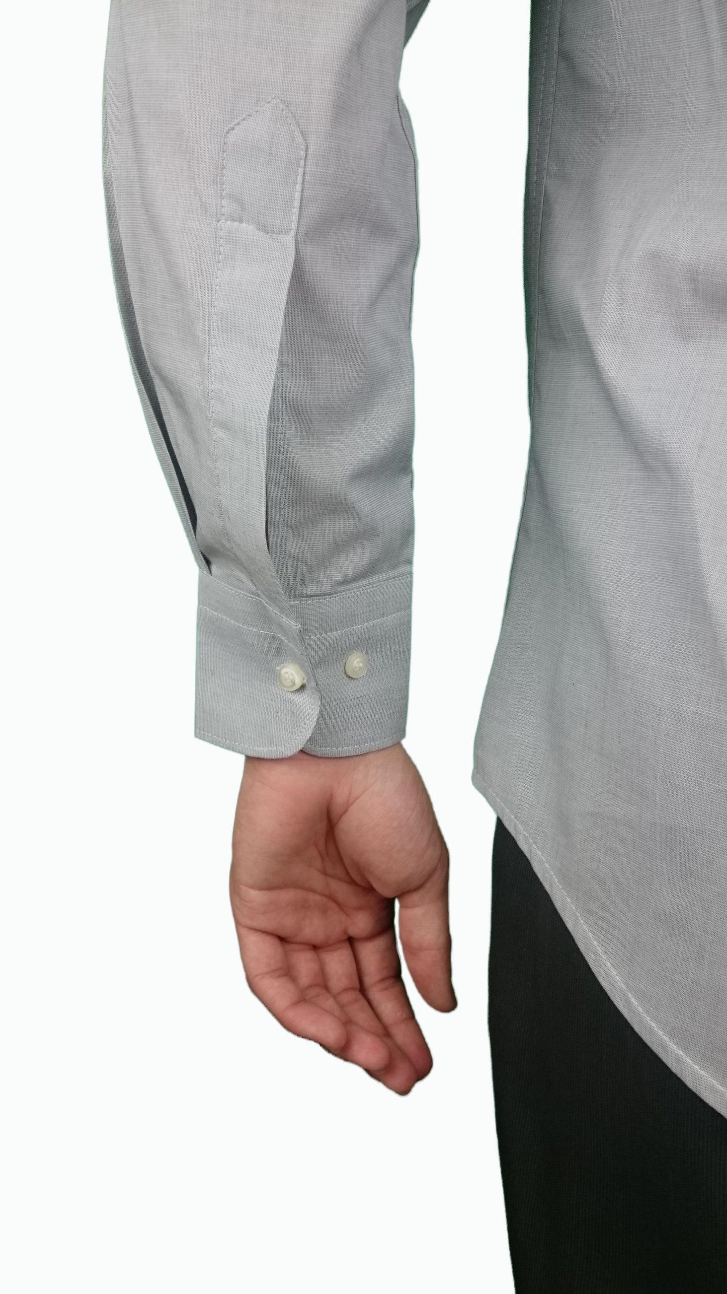 Camicia Fila fil grigio chiaro
