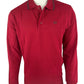 Polo BE BOARD Manica Lunga 9004 Rosso India