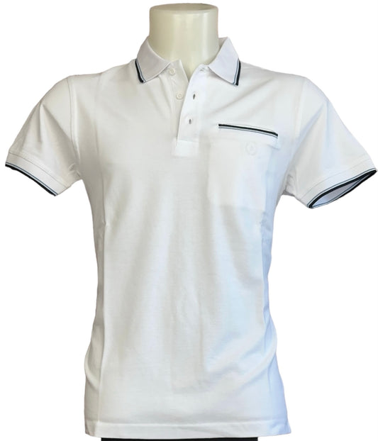 Polo con Taschino 9006 Bianco
