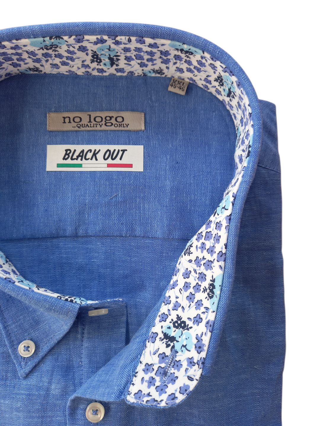 Camicia Dublino Tinta Unita Lino/Cotone
